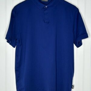 Emporio Armani Men's Blue Polo Shirt 100% Cotton Size XL